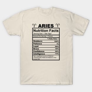 Aries Facts T-Shirt